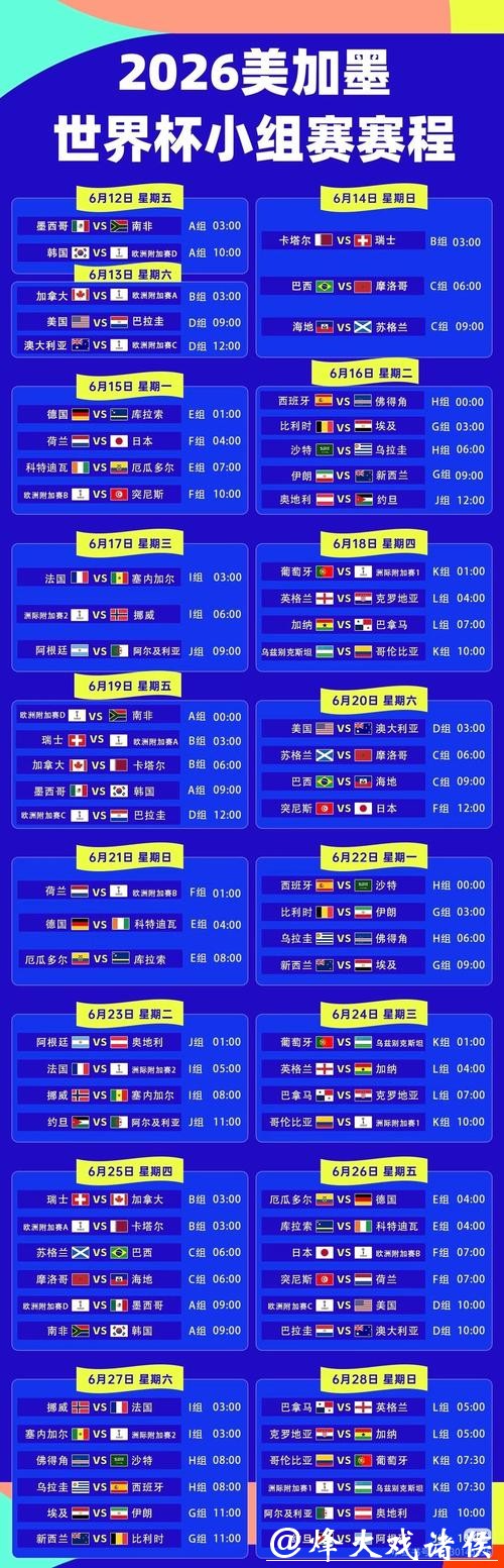 2026世界杯直播：无延迟信号收看途径